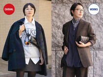 旬の【トラッド】はお仕事にもカジュアルにも着られます！｜おしゃれ業界人のトラッドスナップ