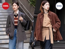 【お仕事トラッド】は即旬顔になれる「ブラウン×ブラック」でまとめて！｜業界人スナップ