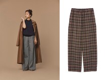 急浮上トレンド「トラッド」【チェックパンツ】はワイドめでやや遊びのあるシルエットを選んで！