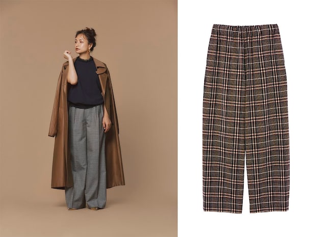 急浮上トレンド「トラッド」【チェックパンツ】はワイドめでやや遊びのあるシルエットを選んで!