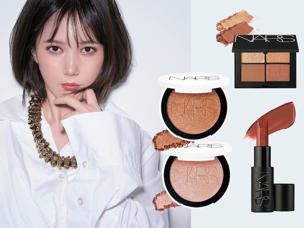 「鳥肌が立つほど美しい」【大人の河北メイク×本田翼×NARS】輝きと立体感を最小限アイテムで