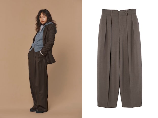 お仕事トラッドアイテム【スラックス】は「ダブルタック」がスタイルアップできて洒落ます！