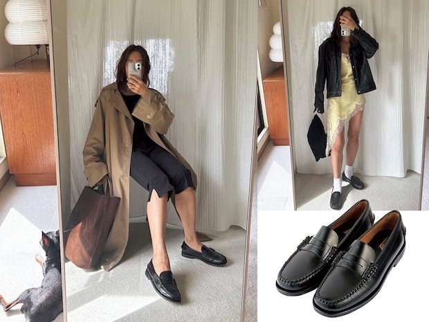 「大好物のランジェリーライクな服にも合う♡」伊東牧子さん愛用【ローファー】拝見！