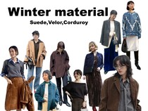 【スエード】【ベロア】【コーデュロイ】おしゃれ業界人の「素材で楽しむ冬コーデ」スナップ9選まとめ