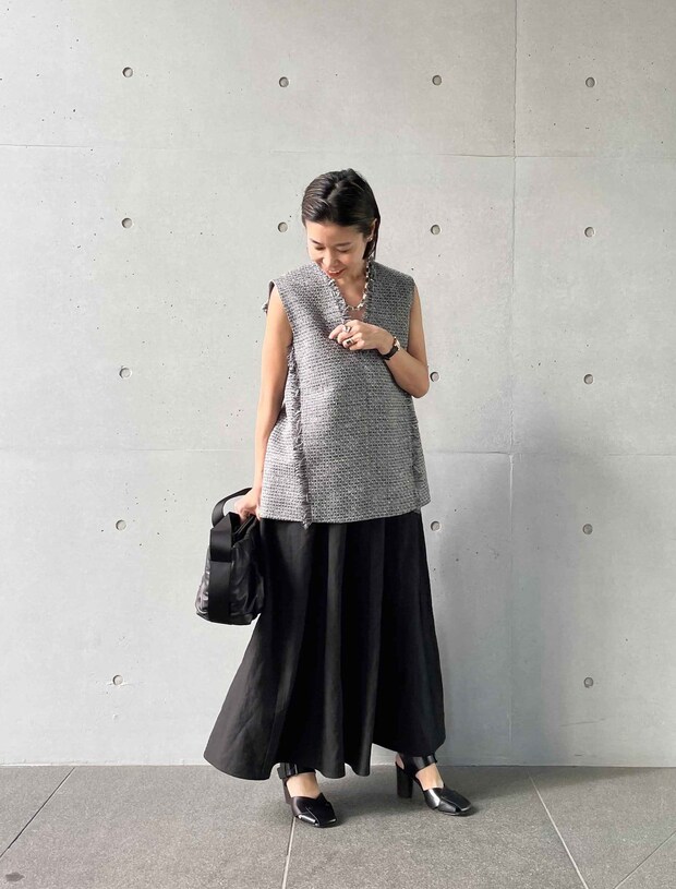 【365 DAYS SNAP】デパリエ／プルミエアロンディスモンPR 木村夏子さんのお気に入りジレ