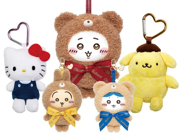 ハローキティにちいかわ…今おしゃれな人が世界中でバッグに着けてる♡【推しのキャラチャーム】