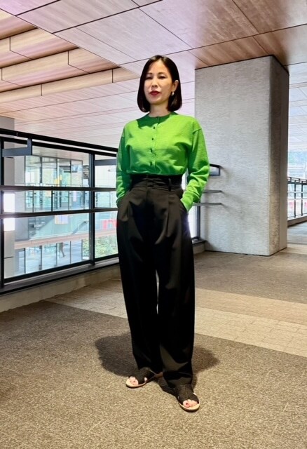 【365 DAYS SNAP】NOBLEプレス／N.Jamコンセプター浜川さつきさんのお気に入りカーディガン