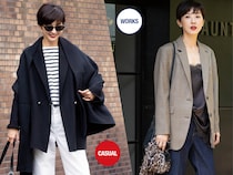 おしゃれな大人の洗練トラッドは【ランジェリー見えアイテム】を忍ばせてジャケットを女っぽく！