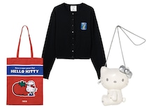 【ファーファー×ハローキティ】ワッペンカーデやぬいぐるみショルダー！可愛いコラボいっぱい♡