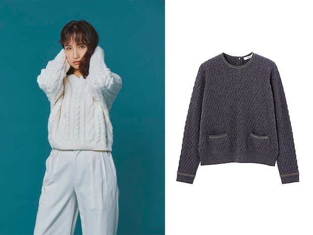 これ1枚で即トラッドスタイル完成♡【ケーブルニット】はゆったりシルエットを選んで！