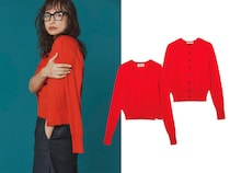 羽織って肩掛けして腰に巻いてと万能！40代がお仕事にもお出かけにも着られる【ツインニット】