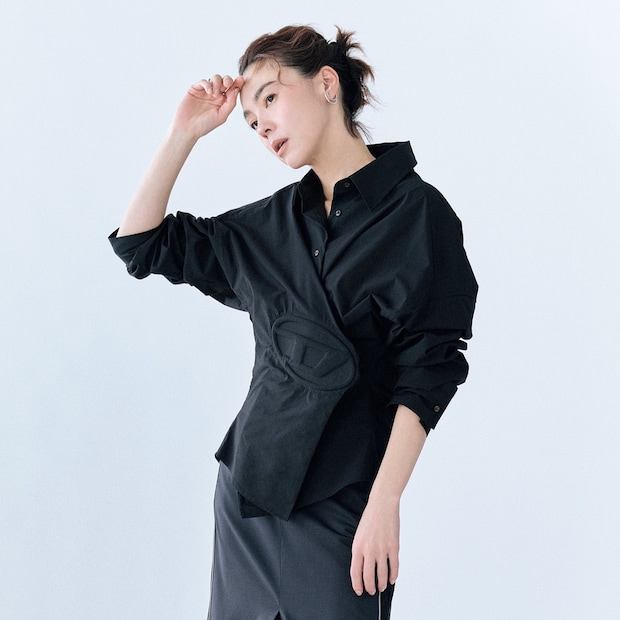 大胆なDロゴは世界中を席捲。ミューズブランド【DIESEL】でシャープなモノトーンを満喫