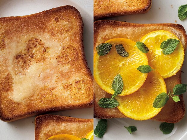 ガリッと焼けた砂糖は、それだけで最高!いつもの「食パン」をリッチな【シナモントースト】に