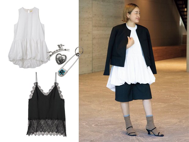 ヘルシーに魅せてくれるところが大好き!おしゃれ業界人の「買ってよかった」【ホメられ】キャミ