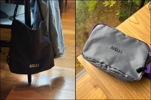 オトナミューズ11月号の付録はAIGLE（エーグル）コラボ！ 機能性バッグ＆ポーチが超便利です！
