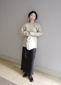 【365 DAYS SNAP】ADER.bijouxプレス砂辺綾子さんの「今季のニットとジュエリー」