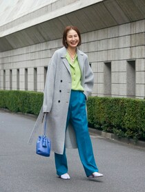 【365 DAYS SNAP】AEWEN MATOPHディレクター二ノ宮和佳子さんの「ヘビロテコートを着まわし」