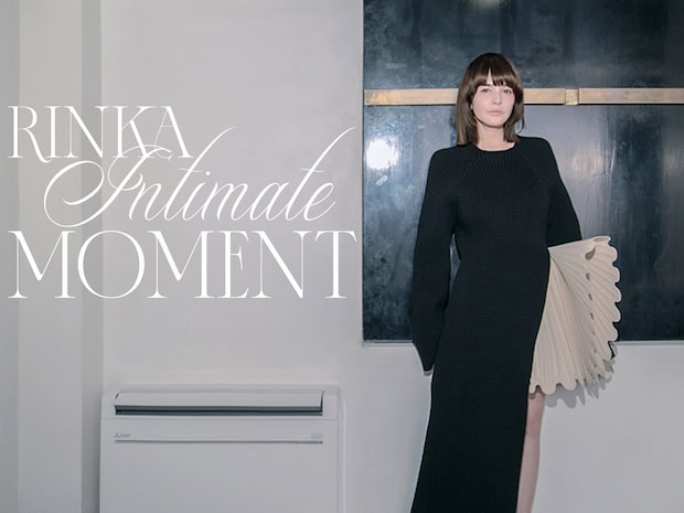 柔らかなからだを包むしなやかなレザー、ボディスーツ、ニットドレス【梨花と紡ぐ、親密な時間】