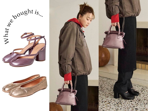 ひとりひとつは当たり前⁉ 抜群のはきやすさ【メゾン マルジェラ】タビシューズ＆5ACバッグ