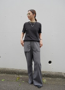 重ね着しやすい！メンズTのサイズ感がこなれ感のポイント【365 DAYS SNAP】HARUKAさんの私服