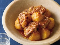 担当者もリピ♡ やわらか豚肉とホクホクじゃがいもがからみあう【豚肉とじゃがいもの韓国風煮物】