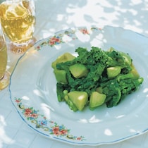 旬の菜の花で作ろう！ヤミつきドレッシングの『菜の花とアボカドのアンチョビサラダ』が絶品