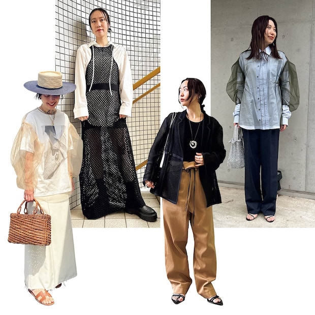 上品で知的！大人の【透けアイテム】との付き合い方4選