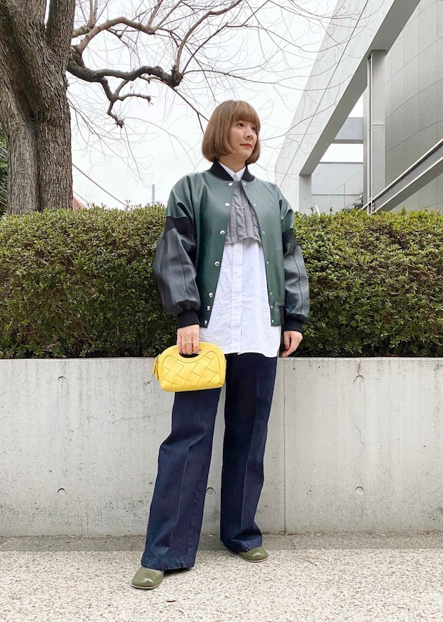 【365 DAYS SNAP】フリーランスPR&SALES/BONNY WOVENディレクター藤林美紀さんのお気に入りデニムパンツ