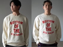 バファローズ西川選手＆カープ森下投手も愛用！ 野球と広島への愛が詰まった【8回の裏スエット】がアツイ！