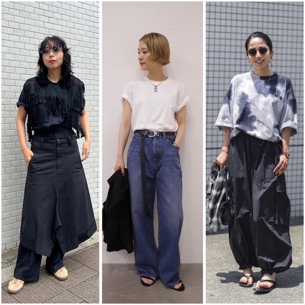 定番Tはレイヤードでアップデート。おしゃれ業界人のTシャツスナップまとめ7選【6/3~6/9】