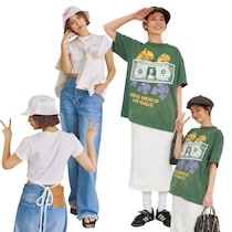 ミューズのおしゃれ番長、佐田真由美&竹下玲奈の2024年夏の最旬私服Tシャツコーデ拝見！