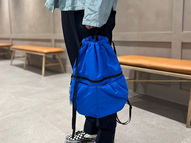 美発色ブルーも5,000円以下も嬉しい！【実録】オトナミューズ掲載シテンのナップサックを自腹買い