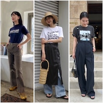 脱カジュアルな着こなし満載。おしゃれ業界人のＴシャツスナップまとめ7選【6/17～6/23】