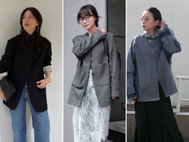 【40代スナップ7選】おしゃれな人は冬のモノトーンコーデを「アイウェア」で洒落見せしてます！