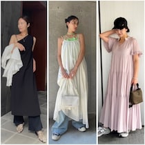 ワンピースのレイヤードで夏はもっと素敵に！おしゃれ業界人のドレススナップまとめ【6/24～6/30】