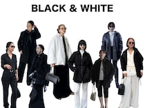 大切なのは「素材感」と「8：2のバランス」40代の大定番【モノトーンコーデ】洒落見えスナップ8選