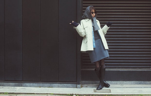 防寒してもおしゃれでいたい40代は【ブーツ】【タイツ】に【ハイソックス】を加えて無敵の暖かさを