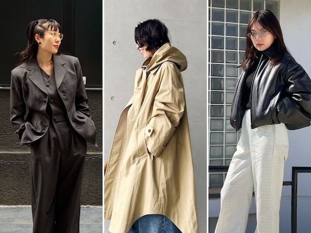 【40代スナップ7選】暖かくなったら新調したい!「クリアメガネ」「軽めアウター」で春を先取り♡