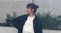 【40代スナップ】今季「デニム」は「セットアップ」「レース」腰巻きで春らしく♡｜森田雅子さん