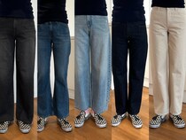 全て4,990円！シルエットも最高な【ユニクロ】のデニム5種類を40代ライターがひとり試着祭り