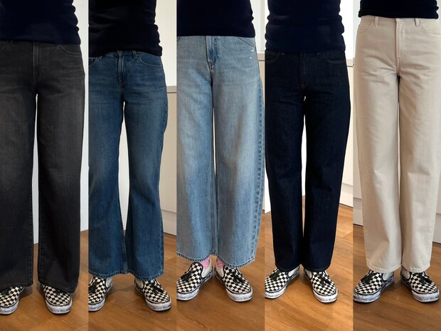 全て4,990円！シルエットも最高な【ユニクロ】のデニム5種類を40代ライターがひとり試着祭り