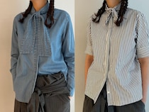 甘過ぎるデザインが苦手な方へ。40代にも似合う【ボウタイブラウス】発見！｜オトナミューズ掲載アイテム自腹買い