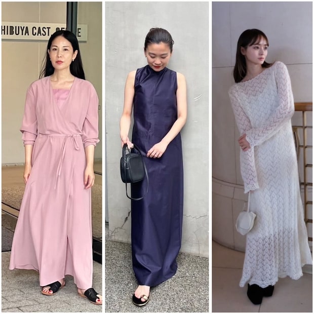 シックなカラーが人気です。おしゃれ業界人の愛用ワンピーススナップまとめ【7/15～7/21】