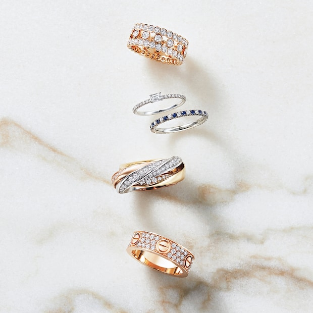 話題の「セカンドマリッジリング」はやっぱり【カルティエ】♡ 生誕100周年記念「トリニティ」4選