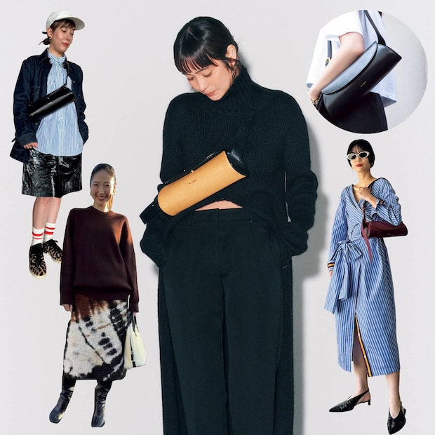 コロンと丸くて横長のアレ。おしゃれ業界人は【ジル サンダー】のバッグ「カンノーロ」が大好き！