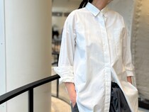 小顔効果が期待できる理想の「白シャツ」発見！【小襟仕立て】【カシュクール風にもなる】天才的な1枚