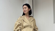 【40代スナップ】昨年は即日完売！「ショートトレンチブルゾン」がとにかく優秀｜中山彩子さん