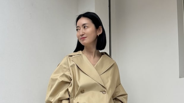 【40代スナップ】昨年は即日完売!「ショートトレンチブルゾン」がとにかく優秀|中山彩子さん