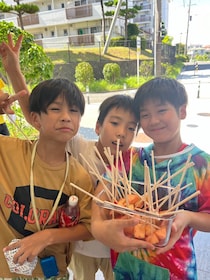 焼きそばにりんご飴、くじ引き大会。【木津明子の子ども食堂】夏はやっぱり「お祭り」でしょ！