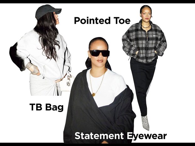 歌姫【リアーナ】は「なつかしバッグ」「ひとくせアイウエア」に夢中！｜セレブの着こなし10選